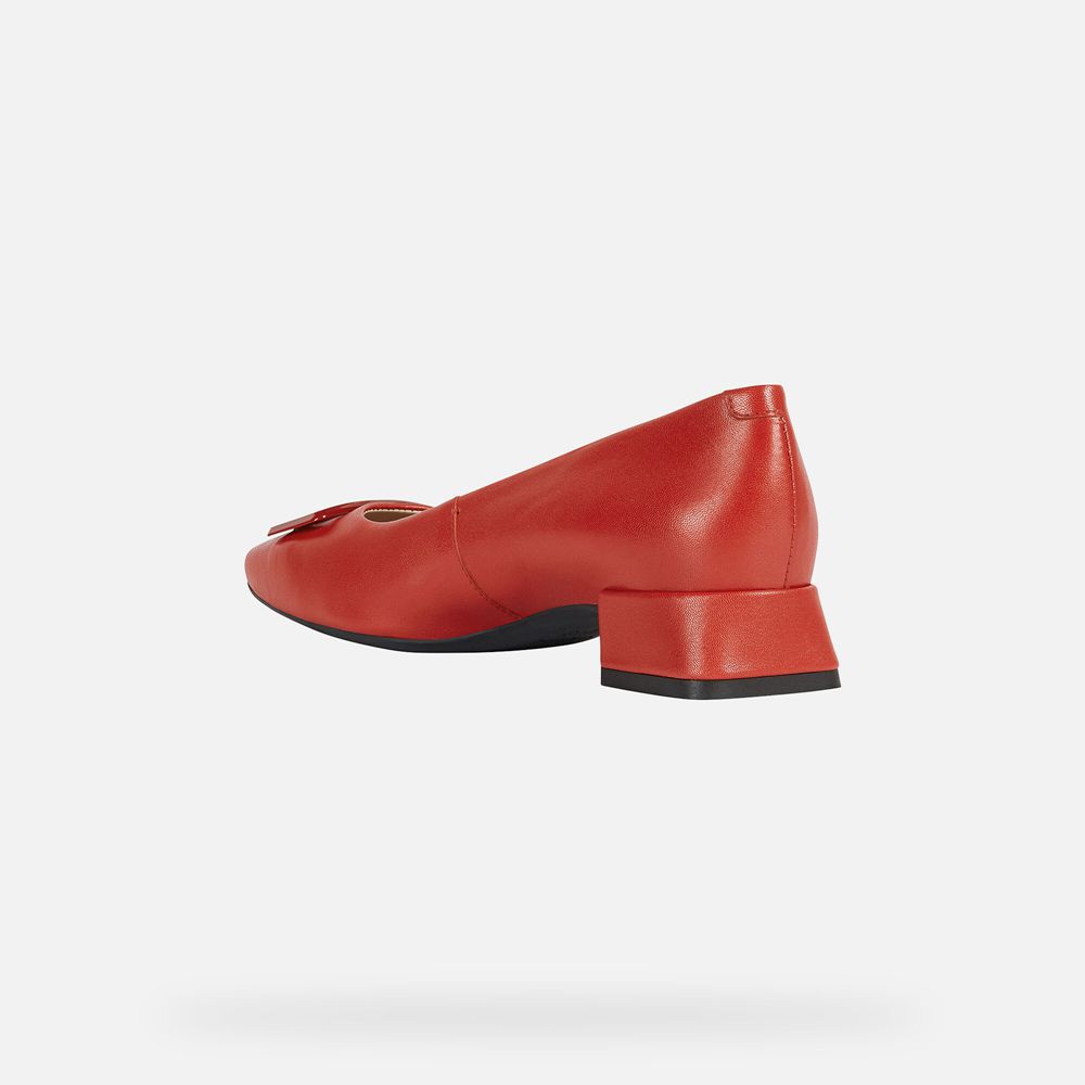 Ballerines Geox Vivyanne - Rouge - Femme 193752-BXE